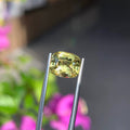 天然无烧金绿宝石